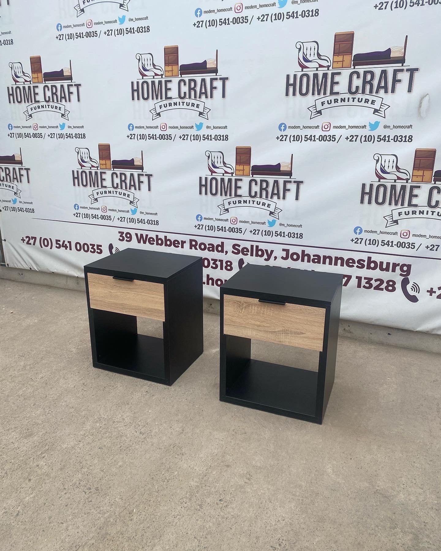 1 Drawer Bottom Shelf Pedestals