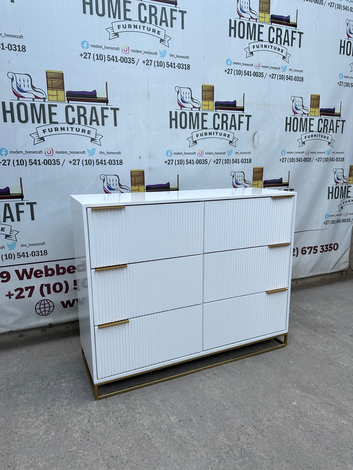 6 Drawer Chest of Drawers | Line Design |