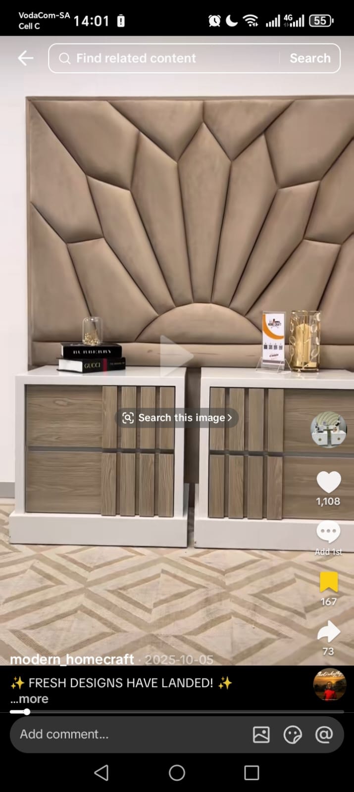 2 Drawer Pedestals x 2