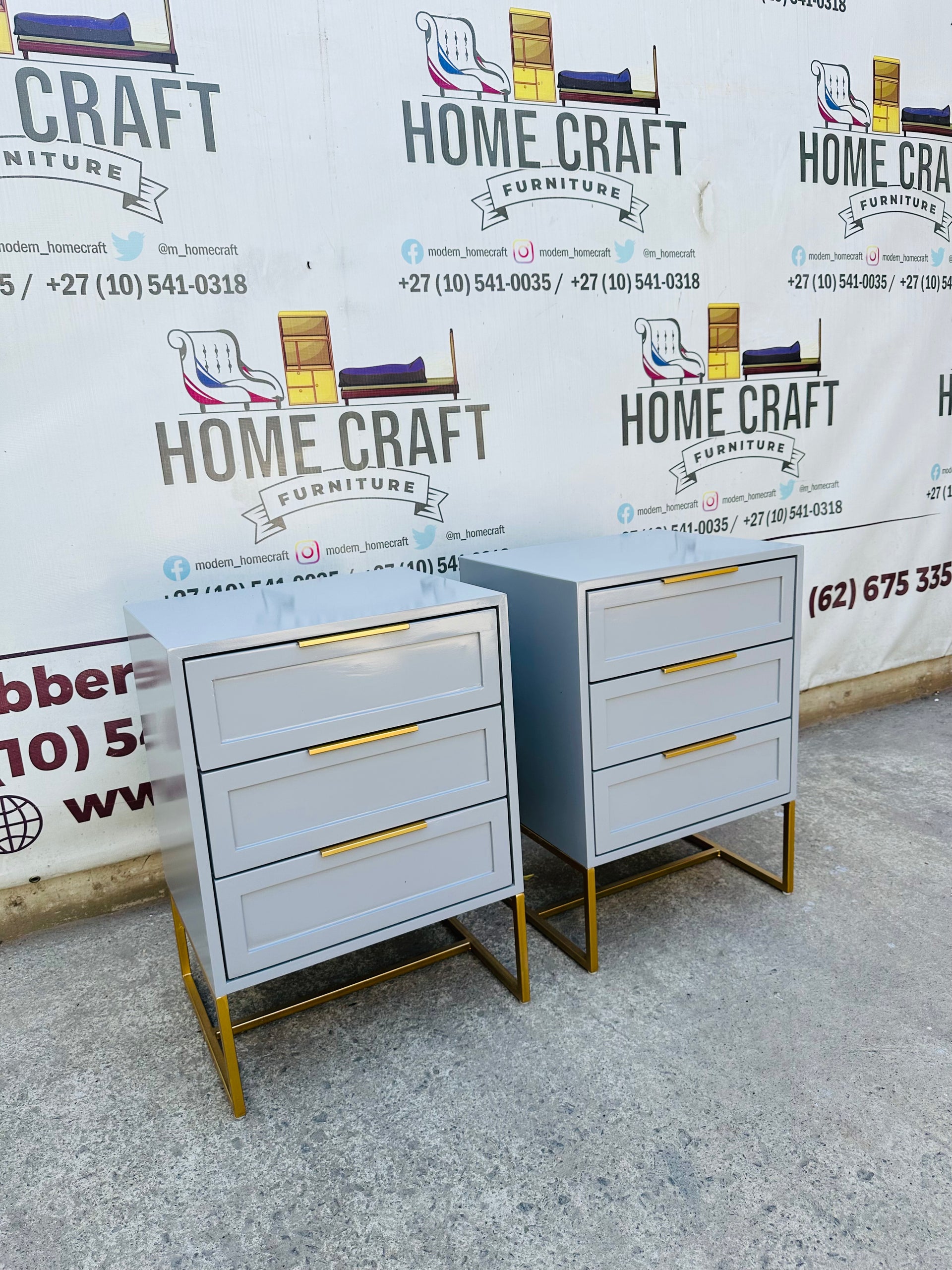 3 Drawer Pedestals