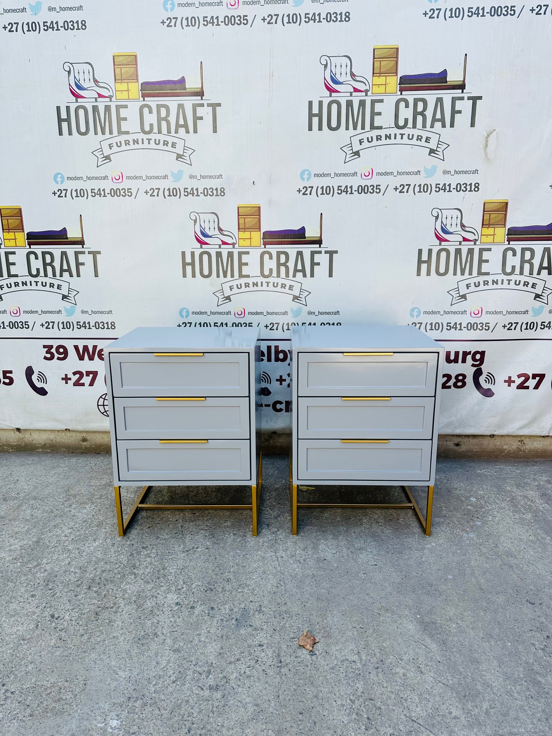 3 Drawer Pedestals