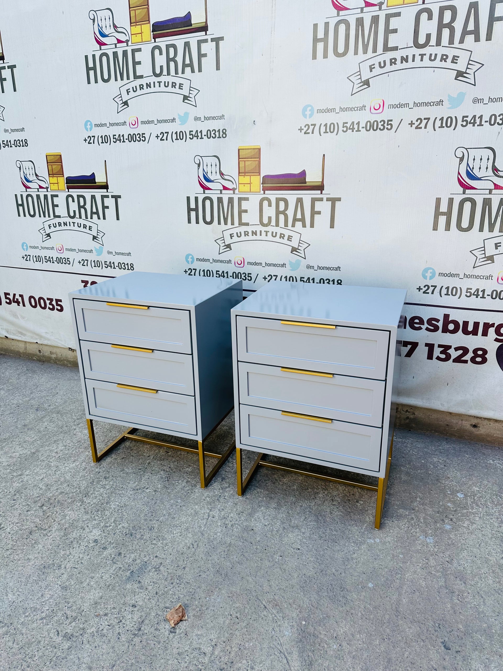 3 Drawer Pedestals