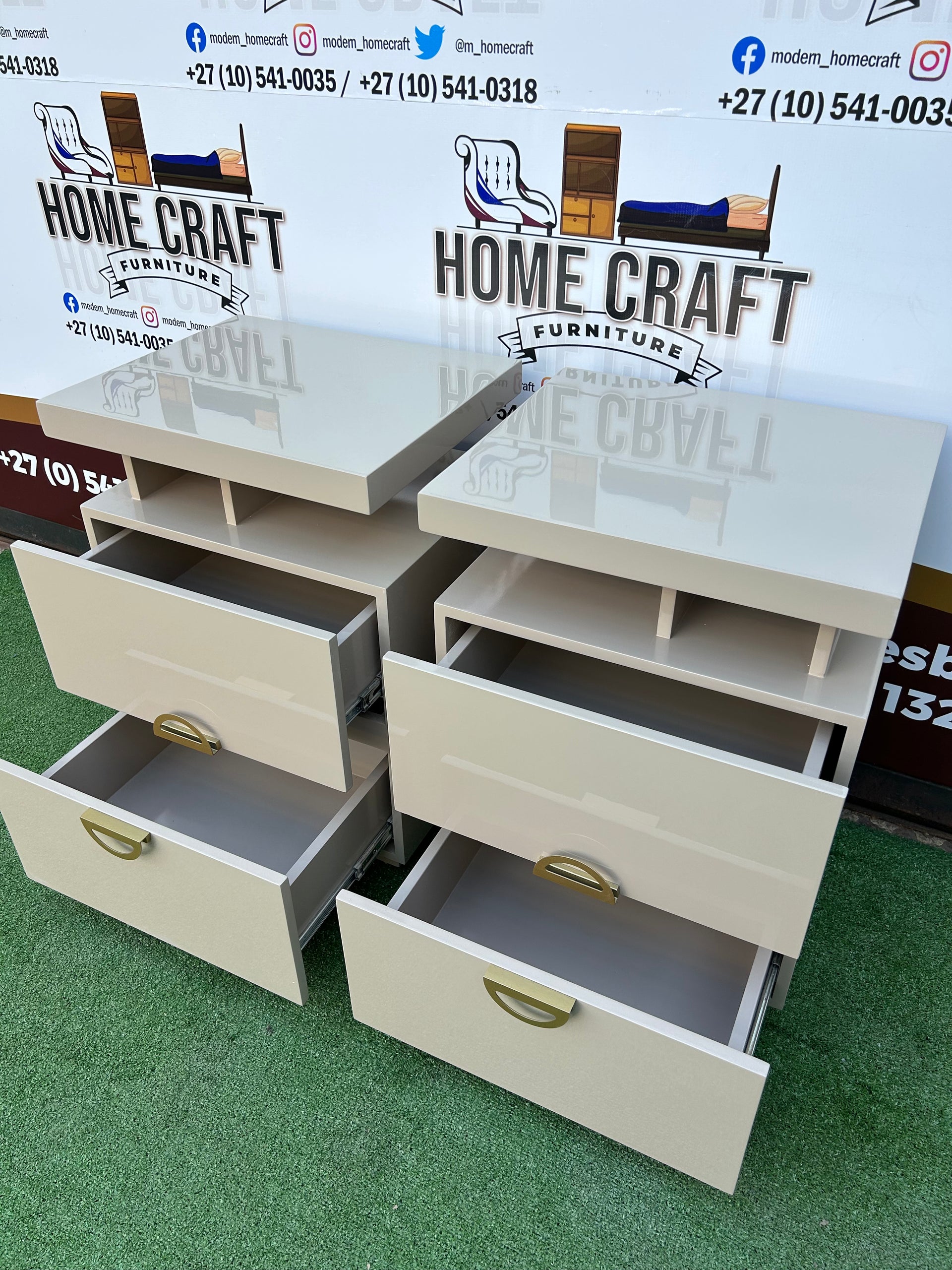 2 Drawer Pedestals