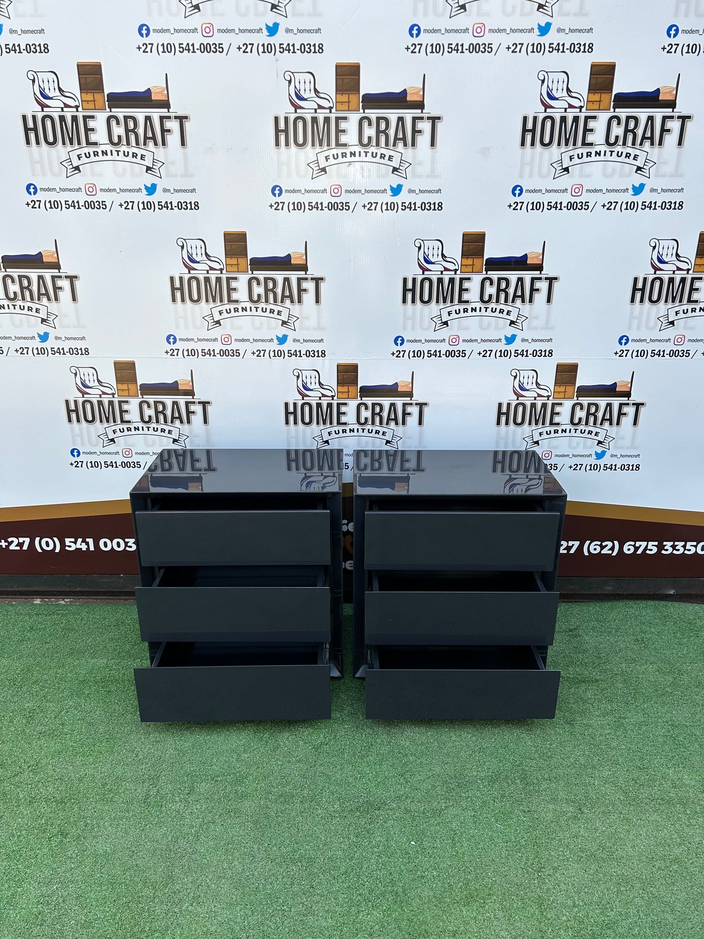 Cebile - 3 Drawer Pedestals x 2 Face