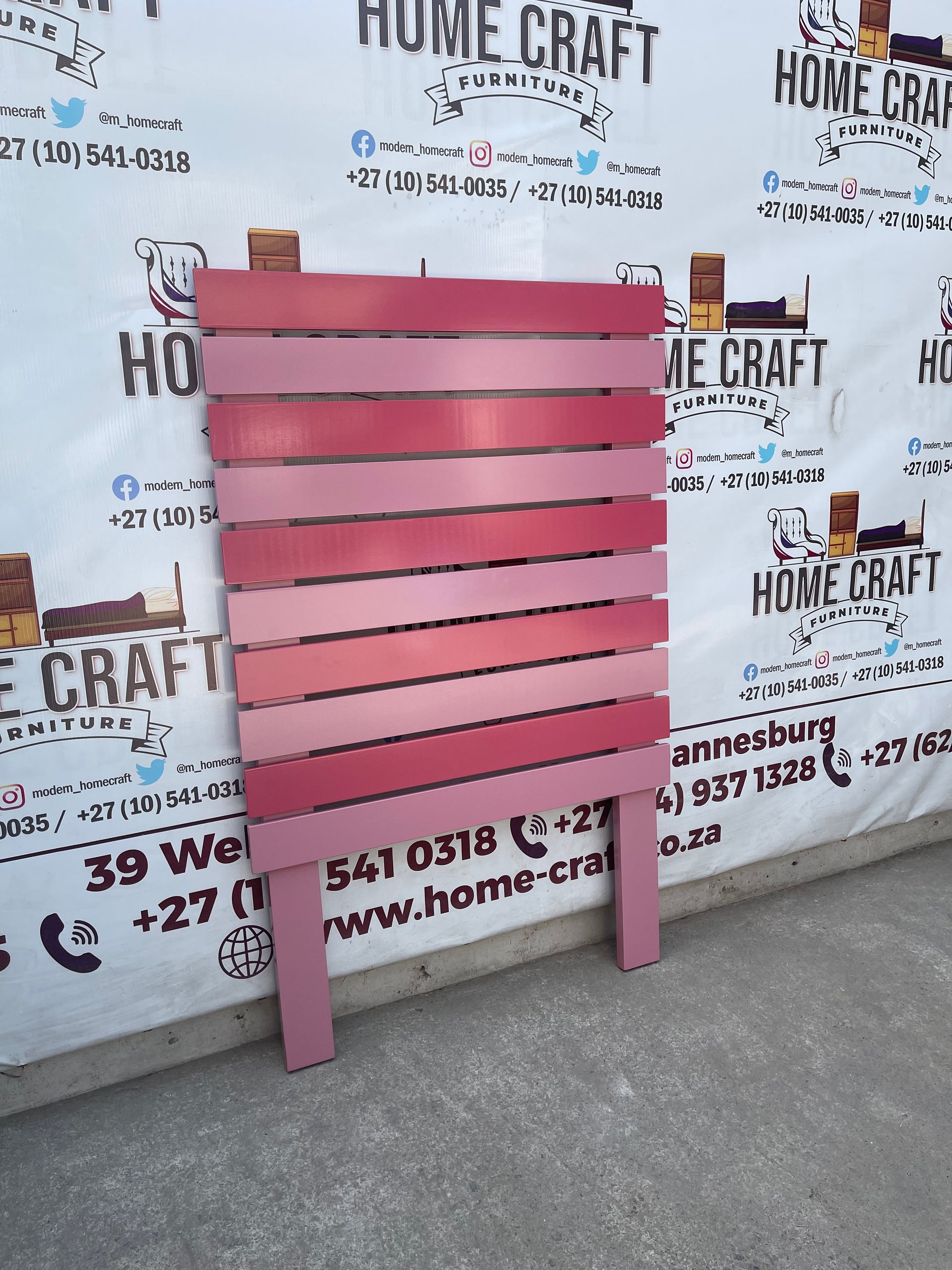 Single Wooden Headboard