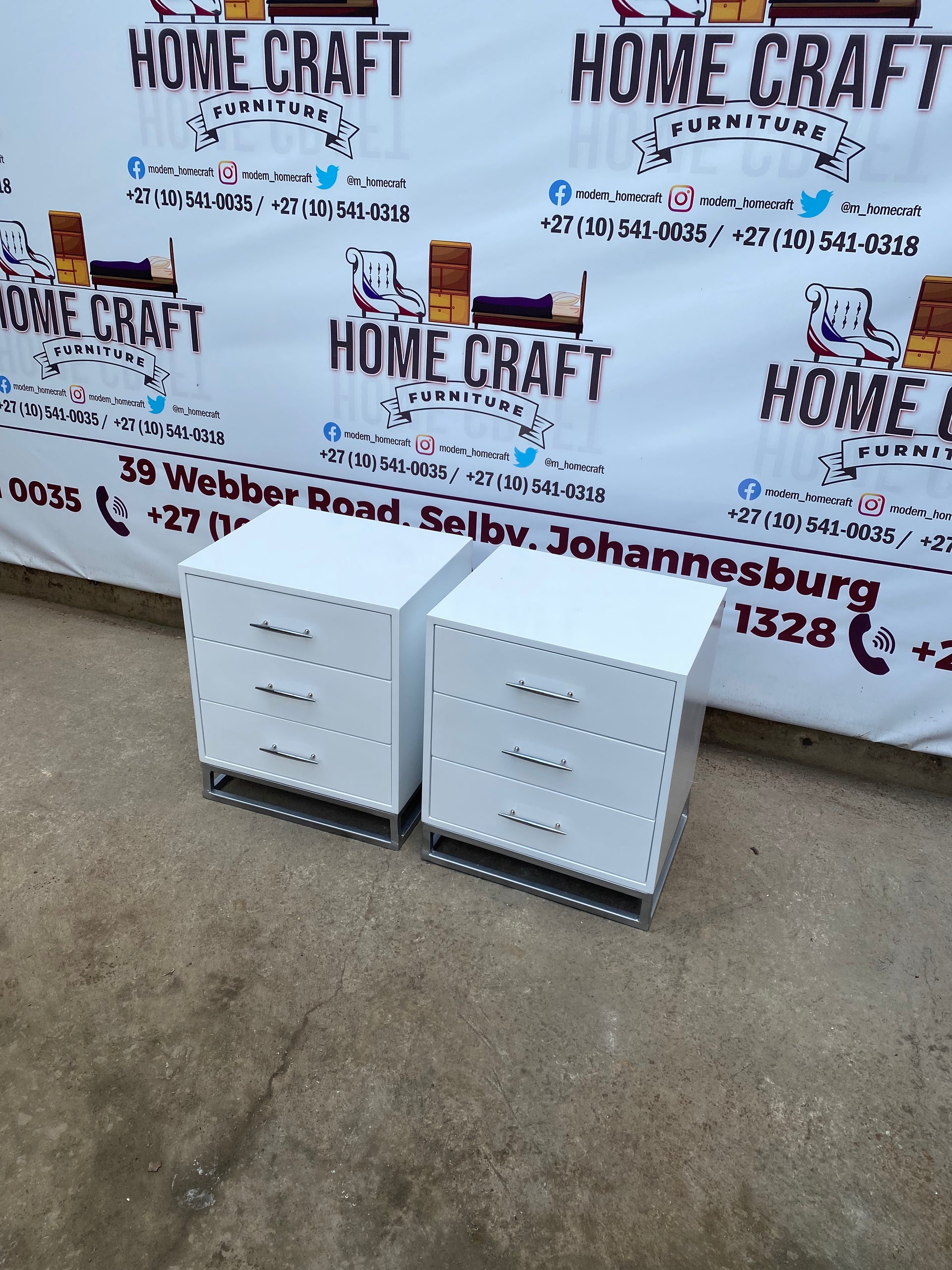 3 Drawer Pedestals