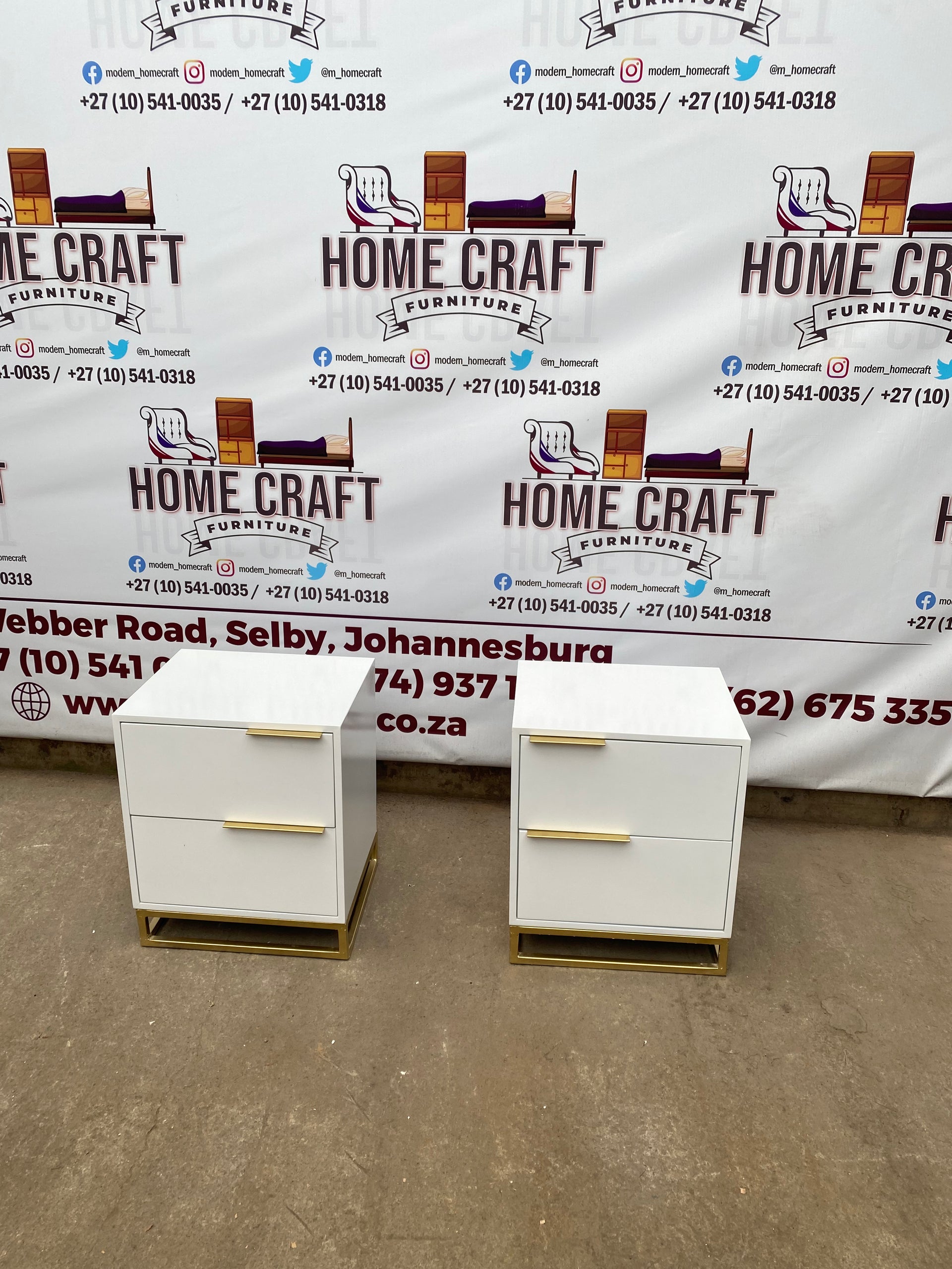 2 Drawer Pedestals