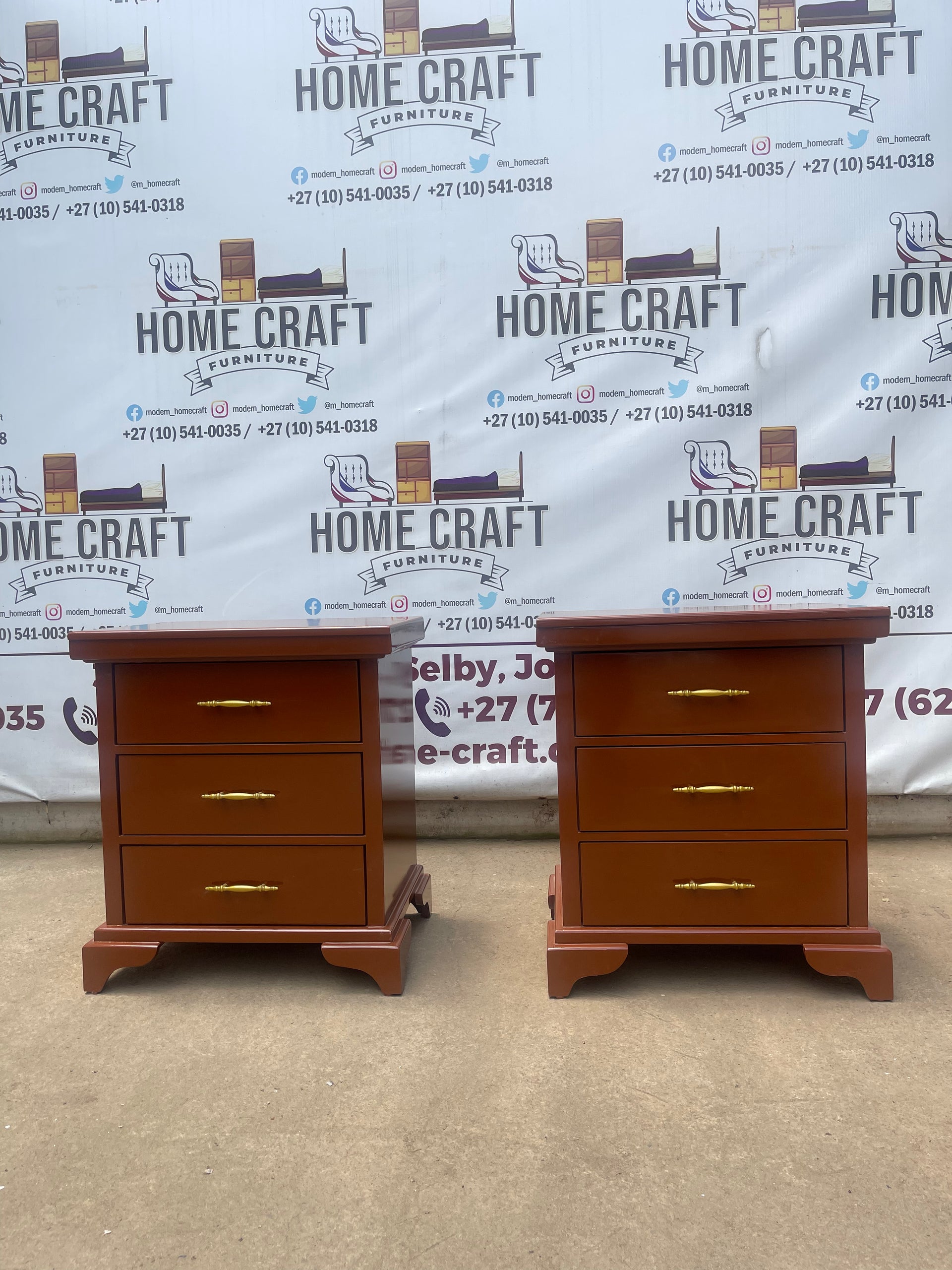 3 Drawer Pedestals