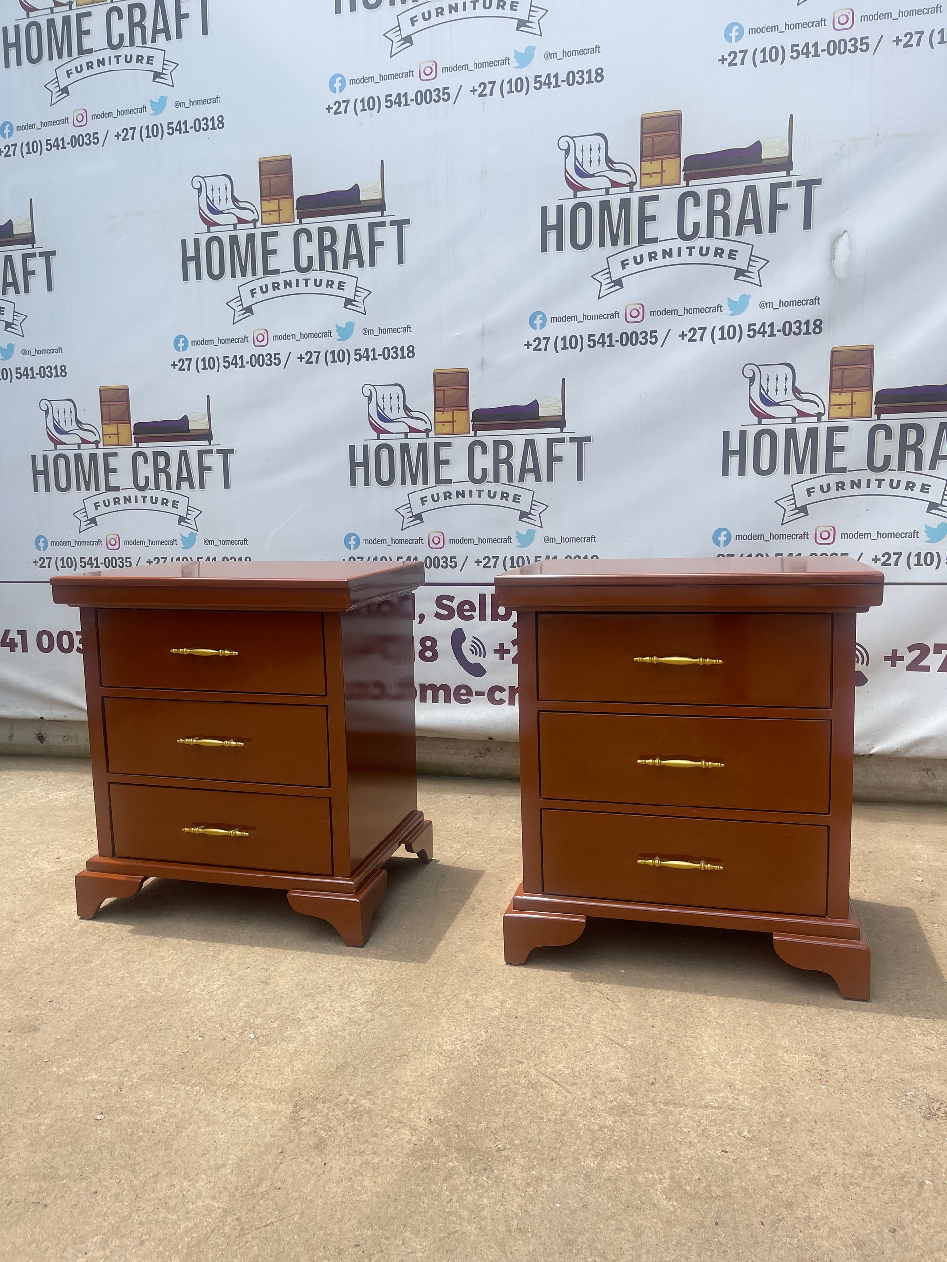 3 Drawer Pedestals