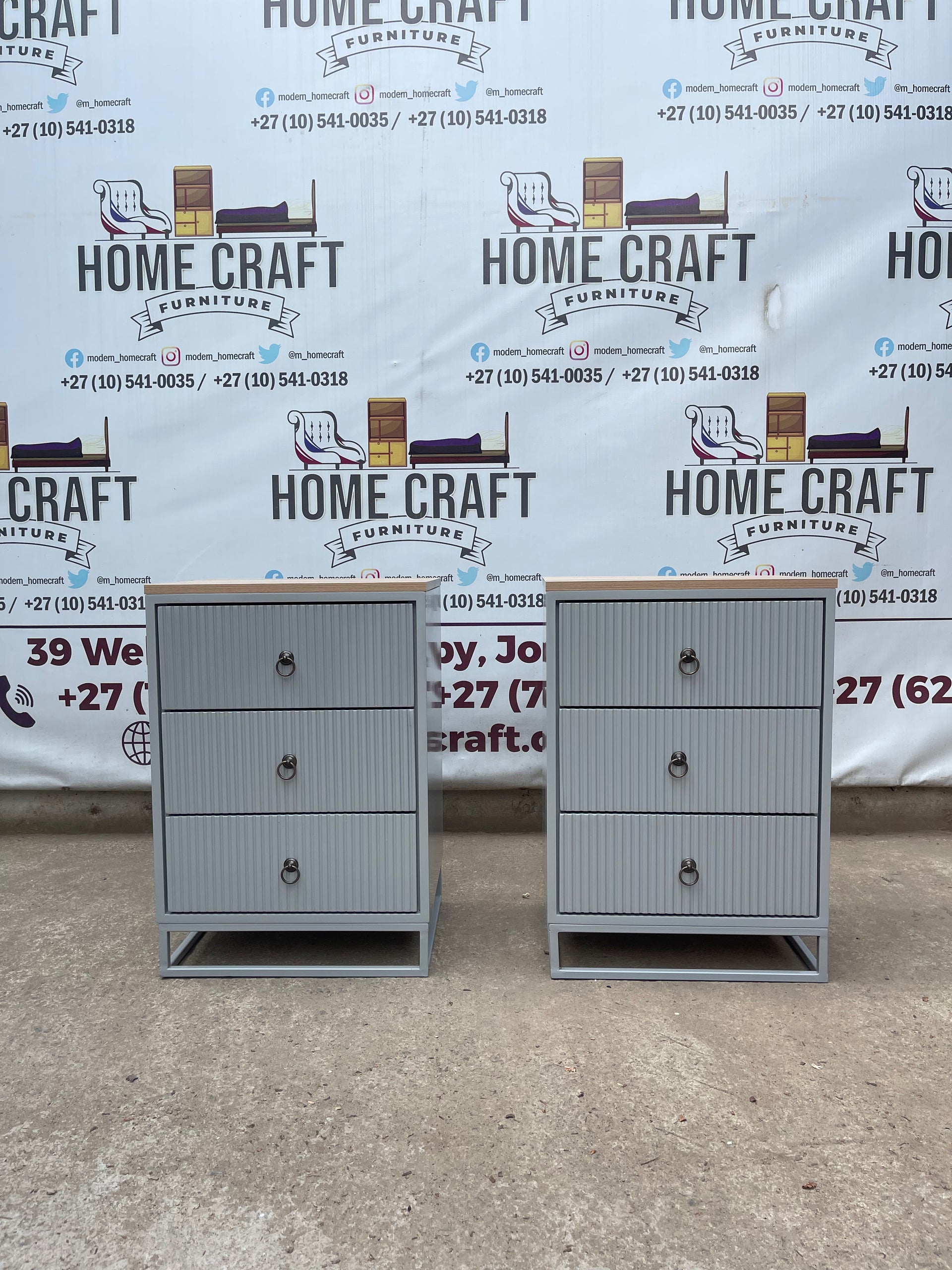 3 Drawer Pedestals