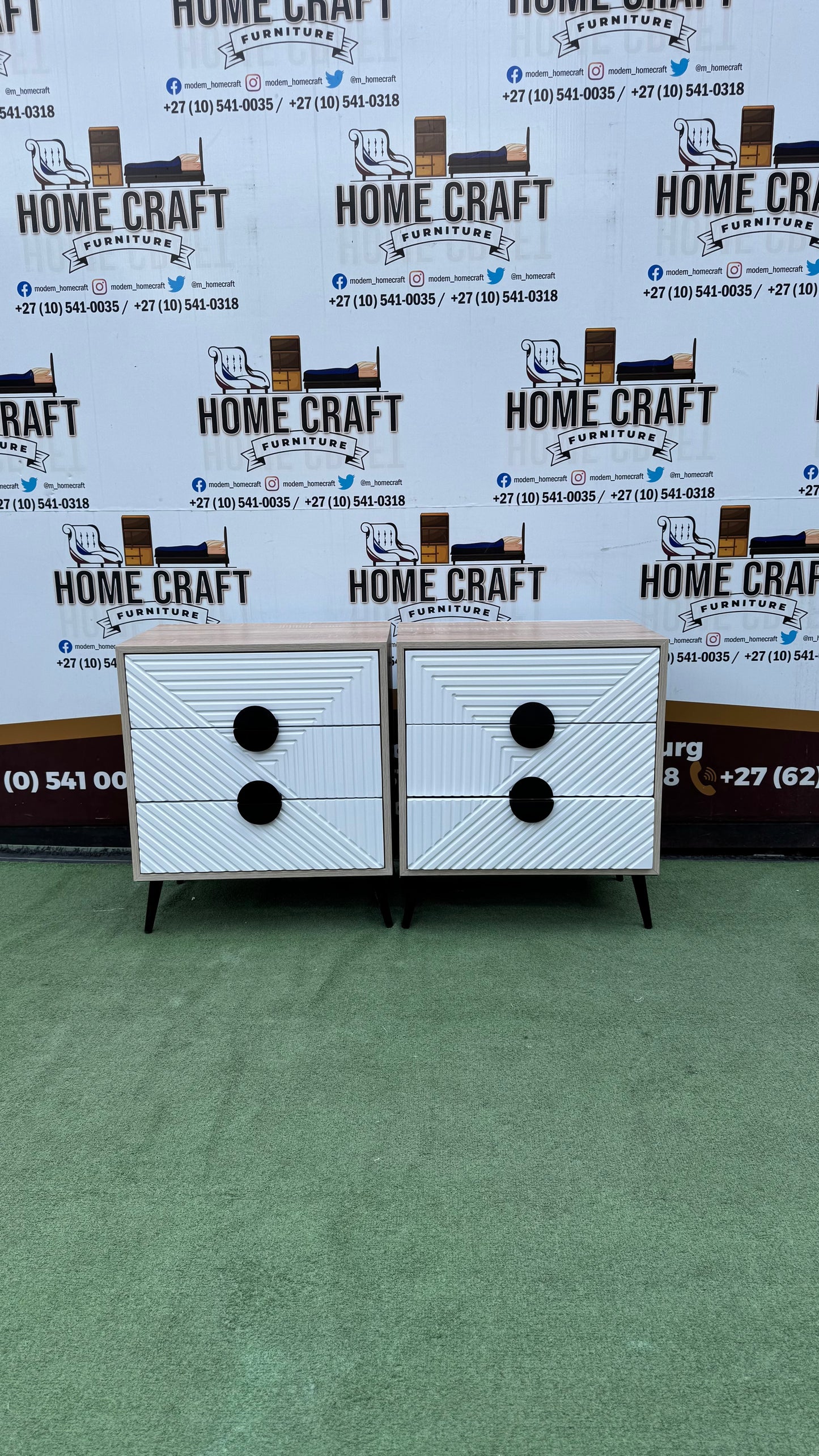 Bongani - 3 Drawer Pedestals