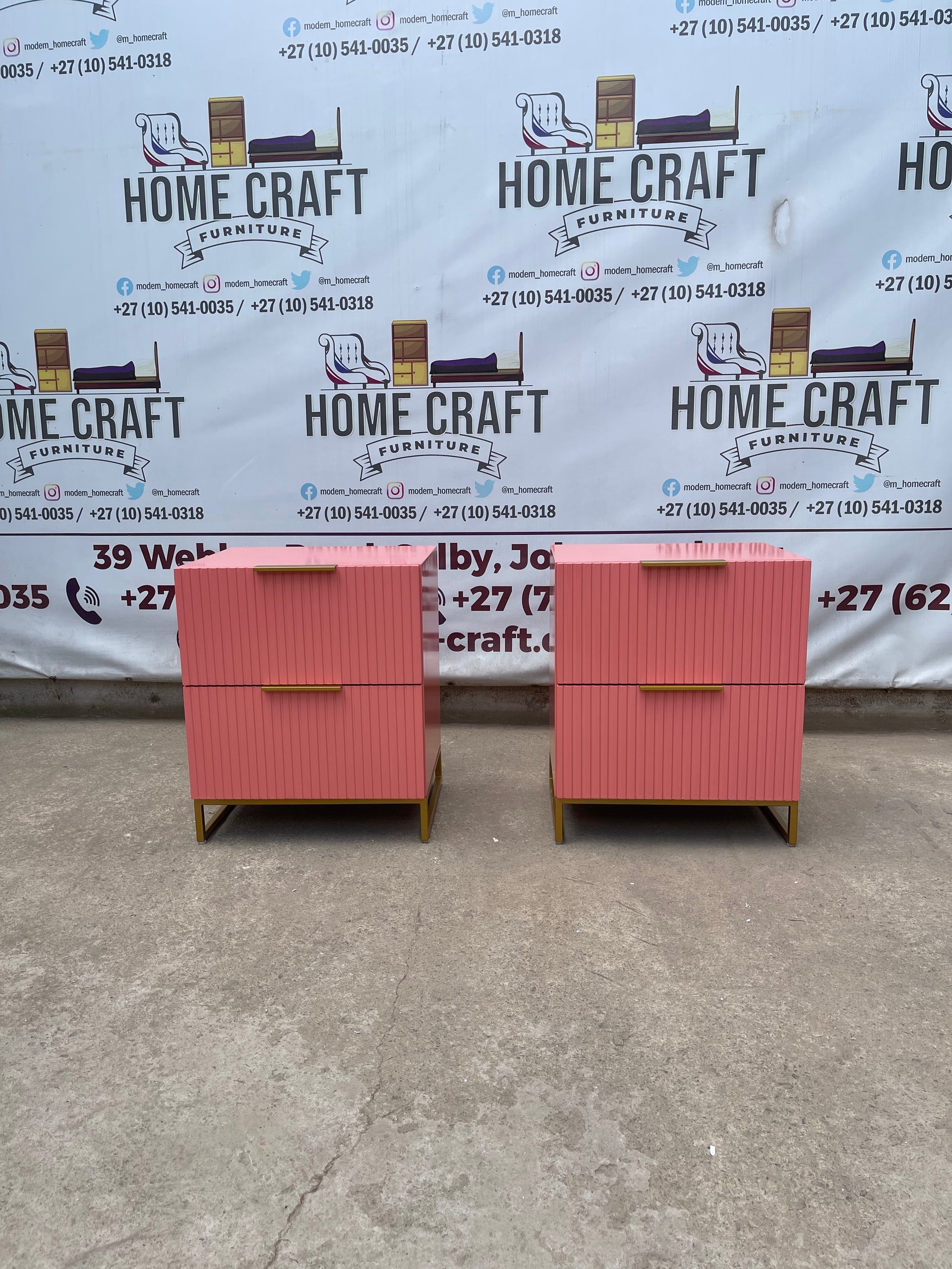 2 Drawer Pedestals