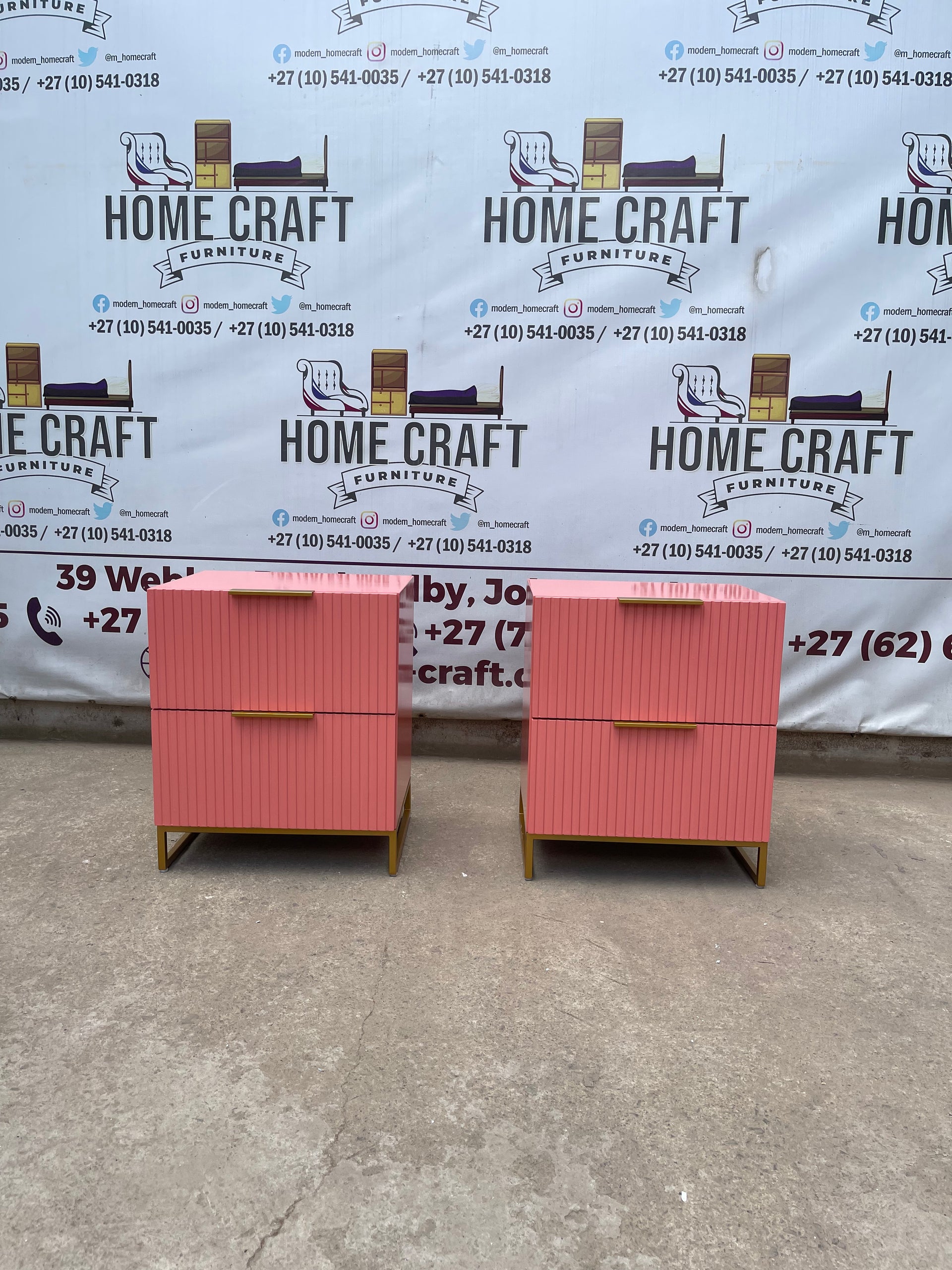 2 Drawer Pedestals