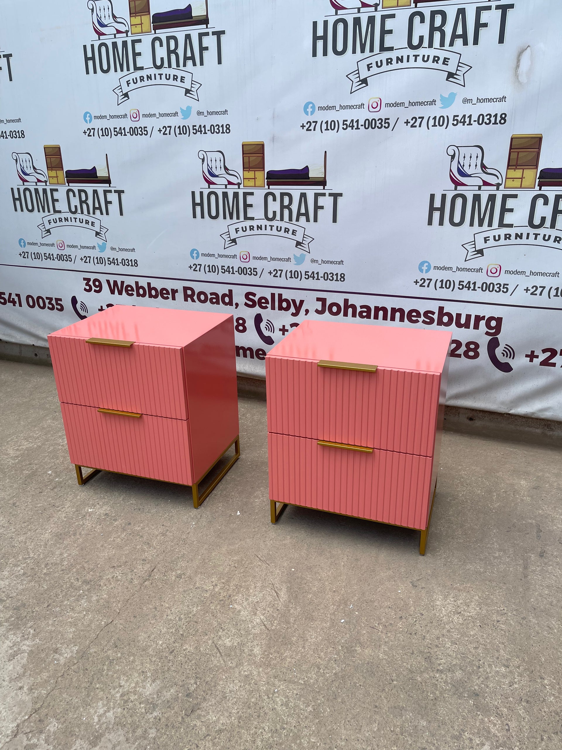 2 Drawer Pedestals