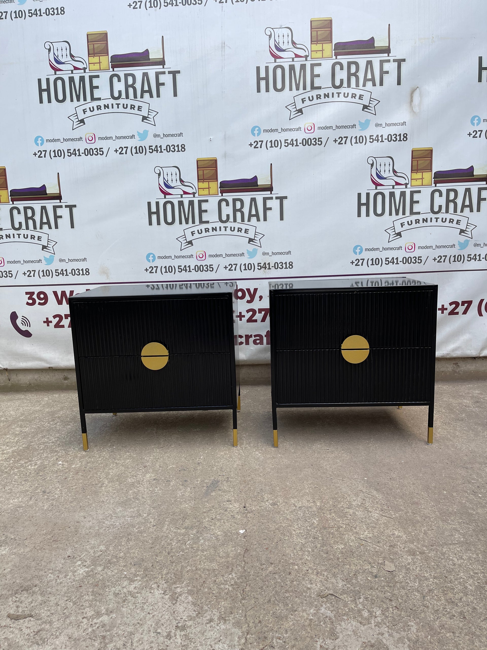 2 Drawer Pedestals