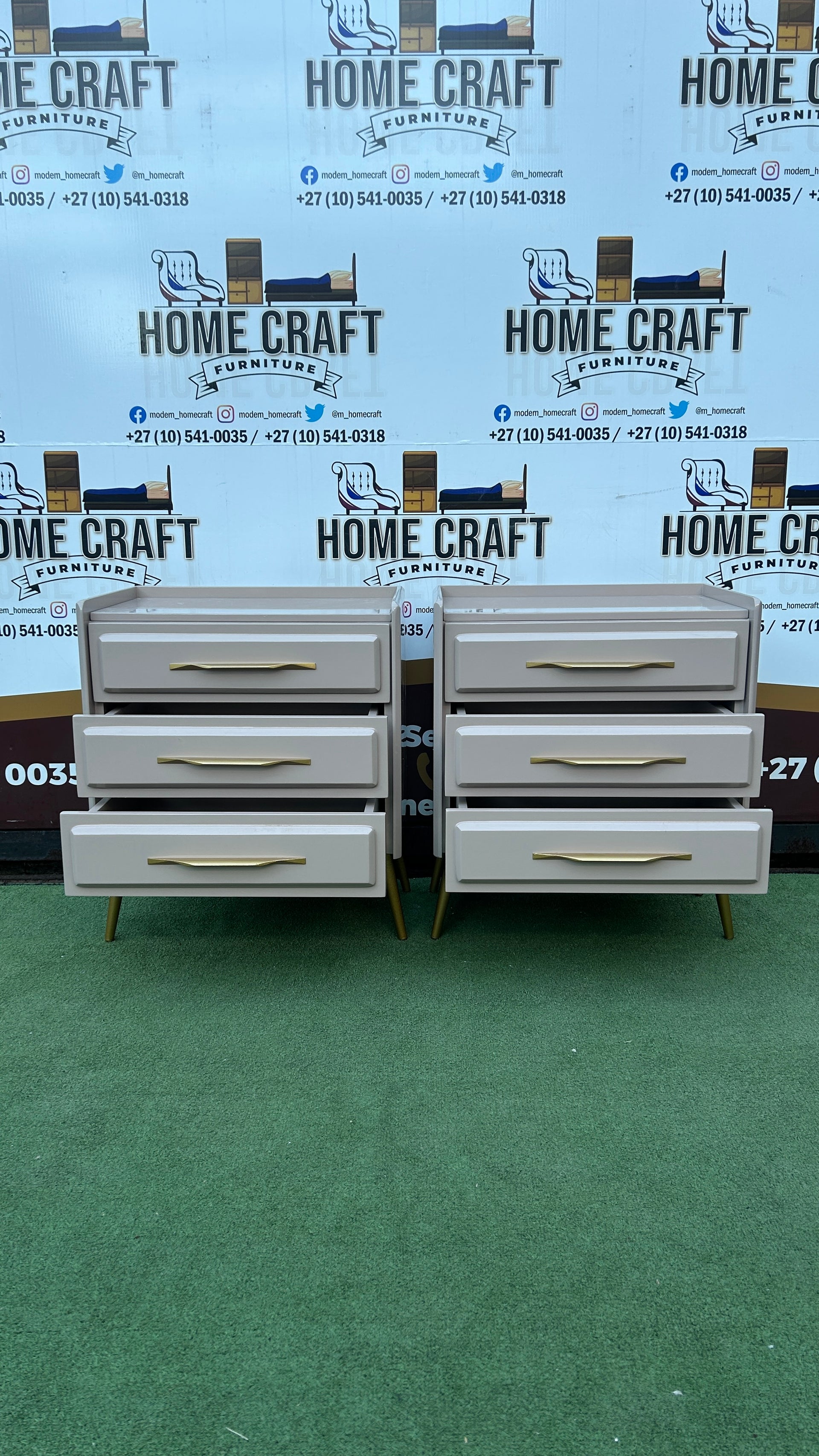3 Drawer Pedestals
