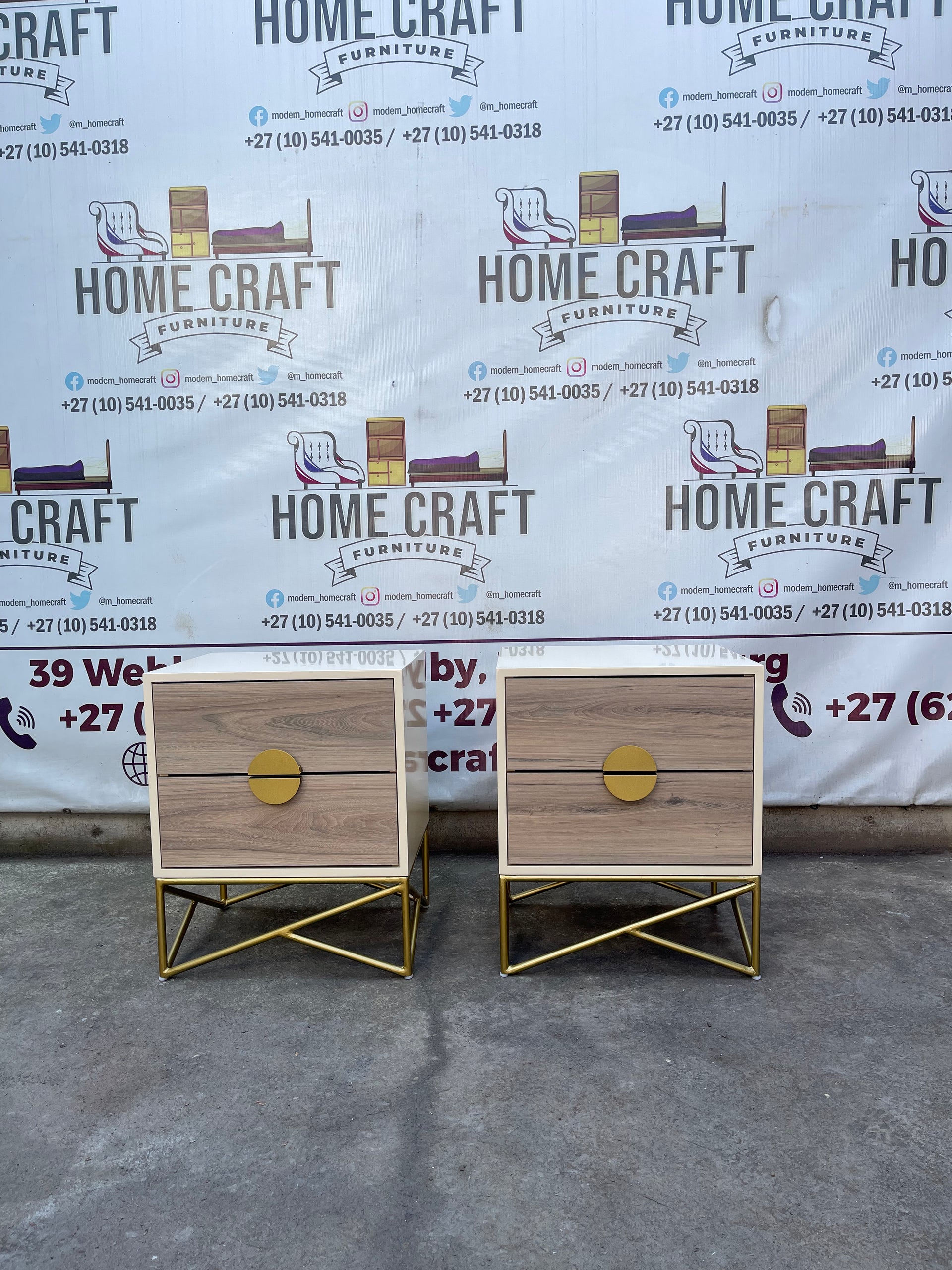 2 Drawer Pedestals