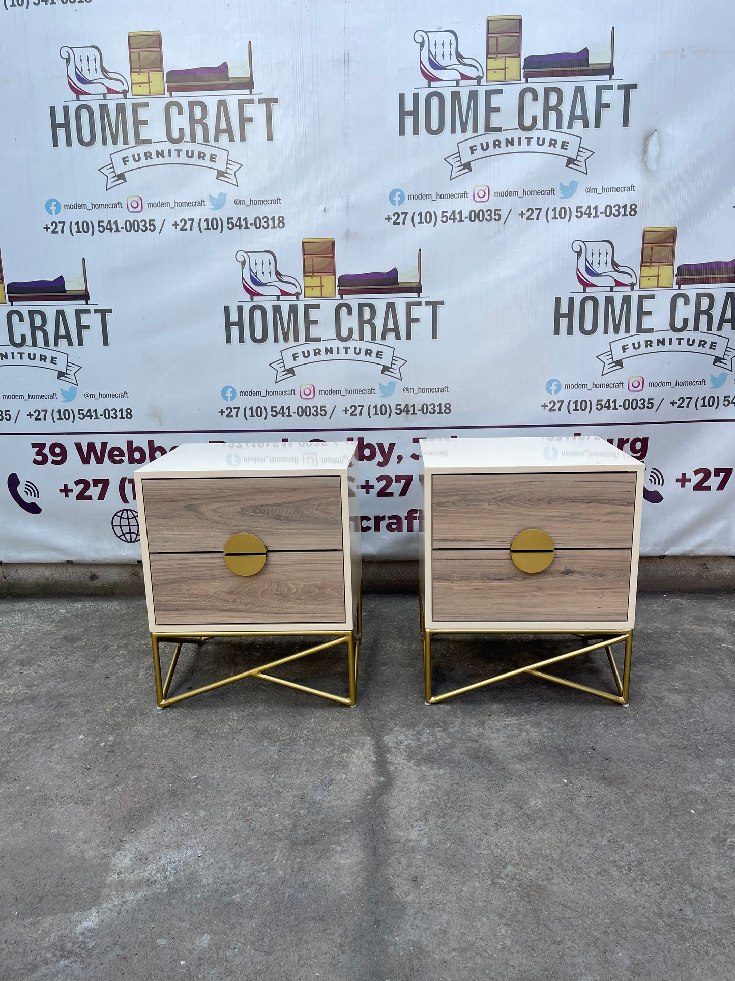 2 Drawer Pedestals