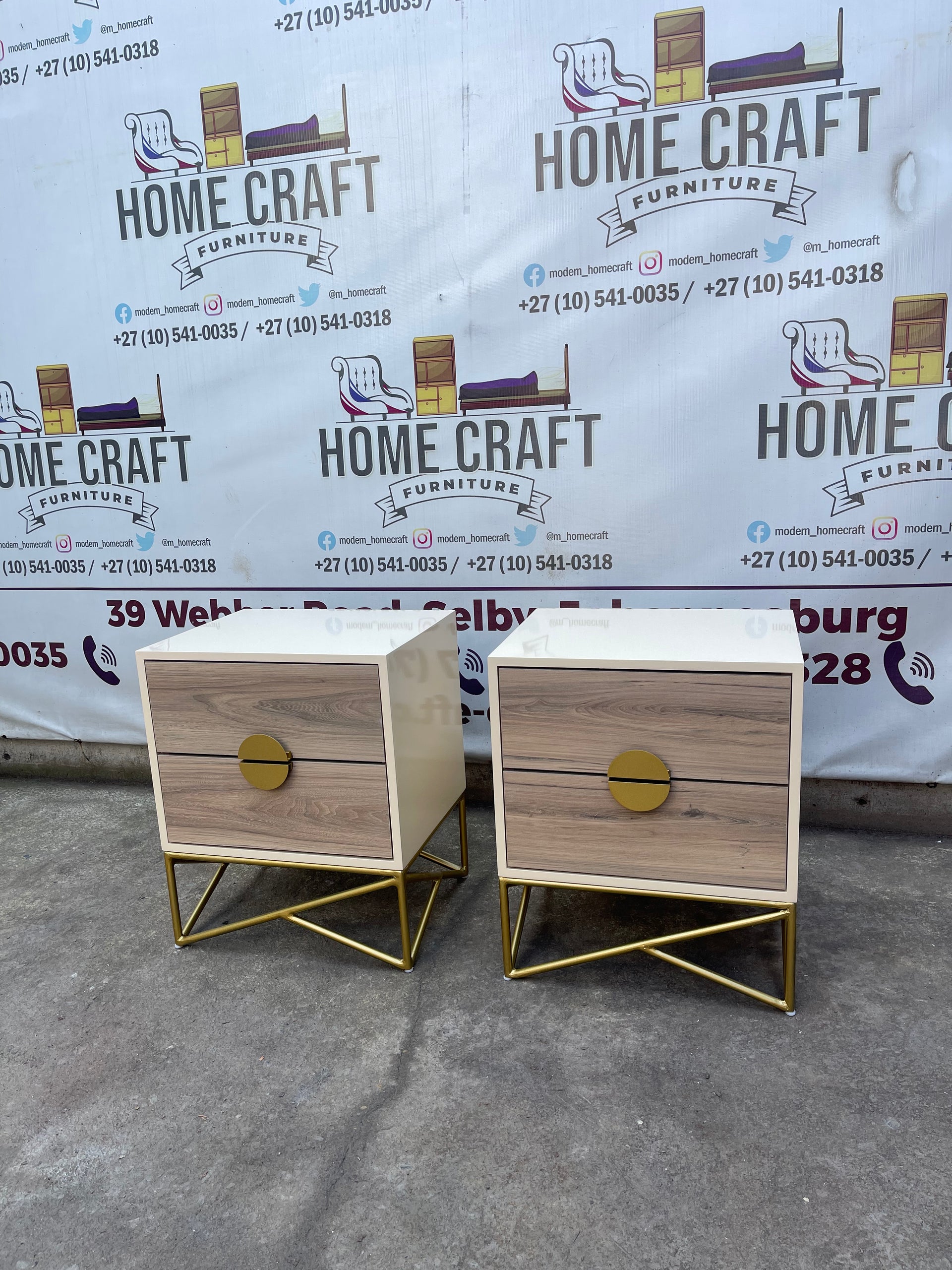 2 Drawer Pedestals