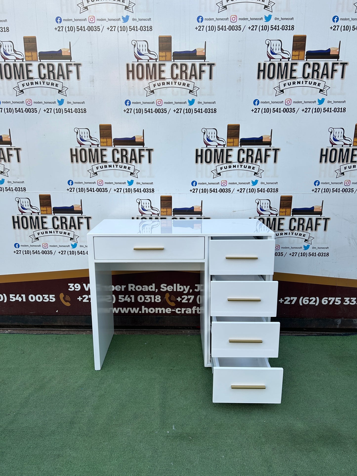 Nwabisa - 5 Drawer Vanity Bottom Part