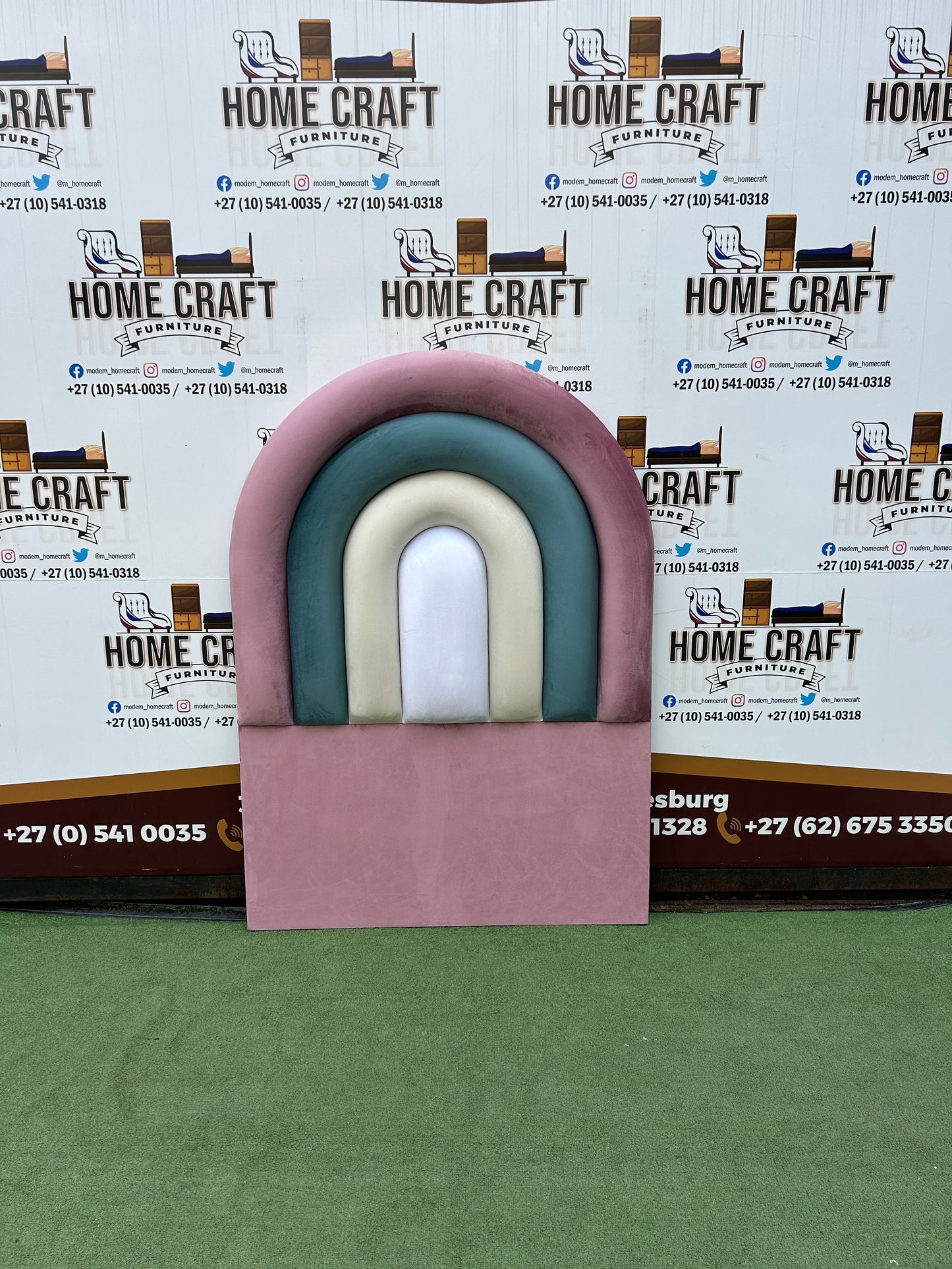 Three Quarter Curved panels Headboard