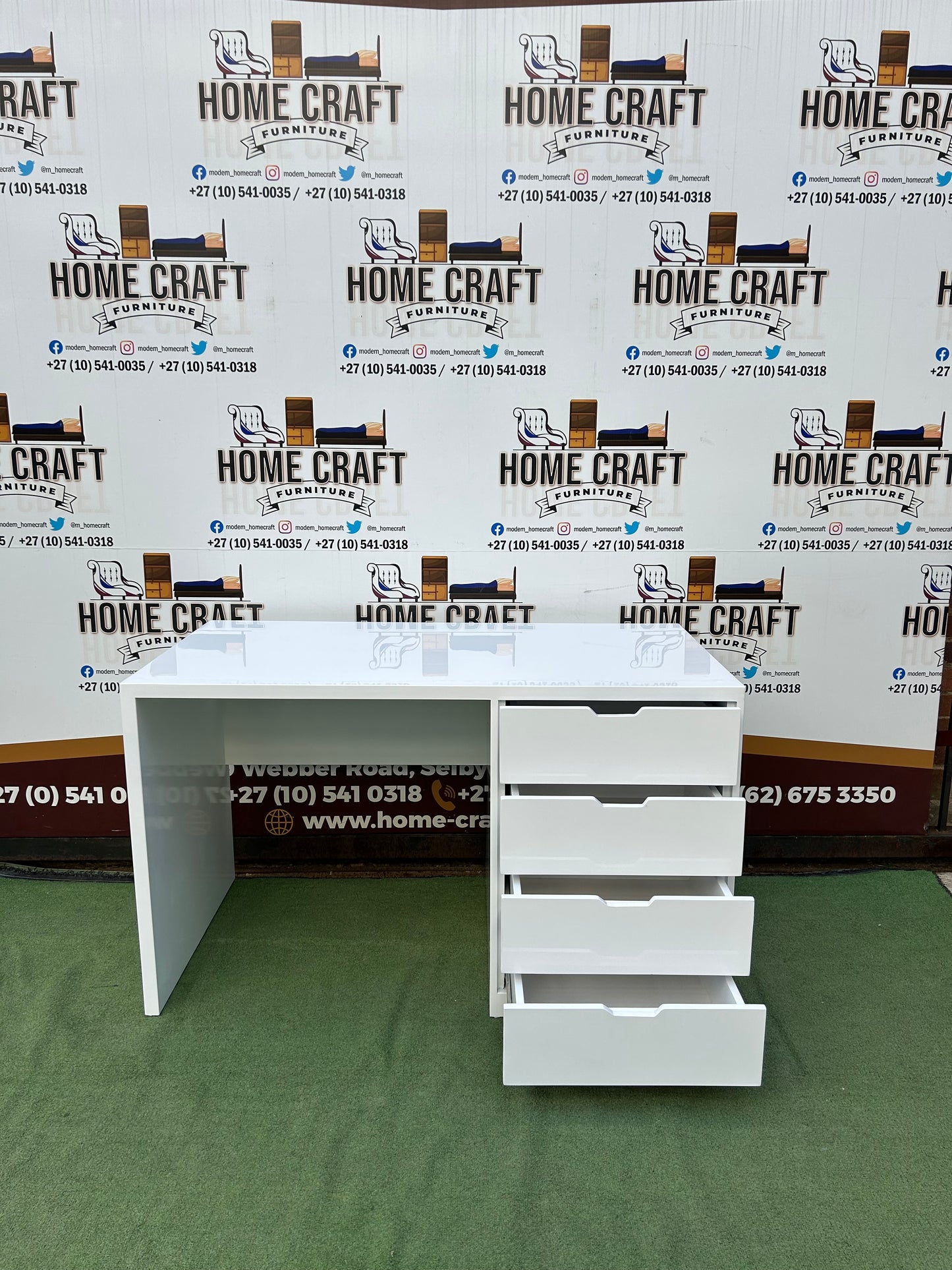 Boniswa - 4 Drawer Study Desk