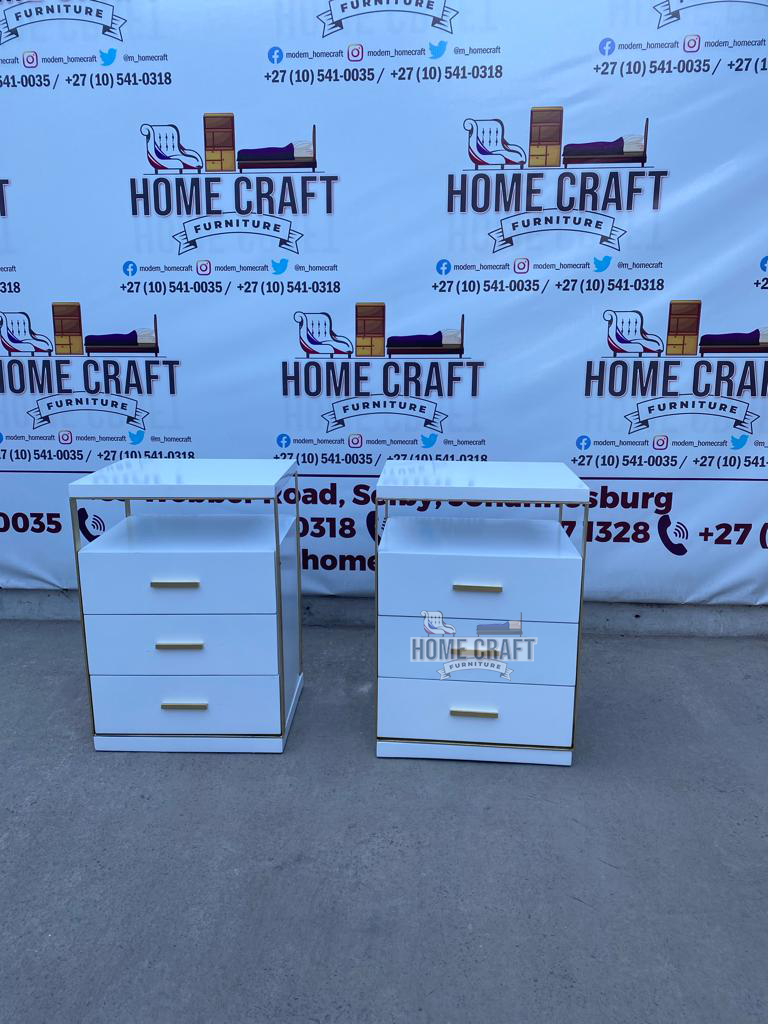 CATHY-3 DRAWER PEDESTALS (STEEL VERANDAH - TOP)