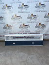 Orie 2 Drawer Tv Stand With Lines Design