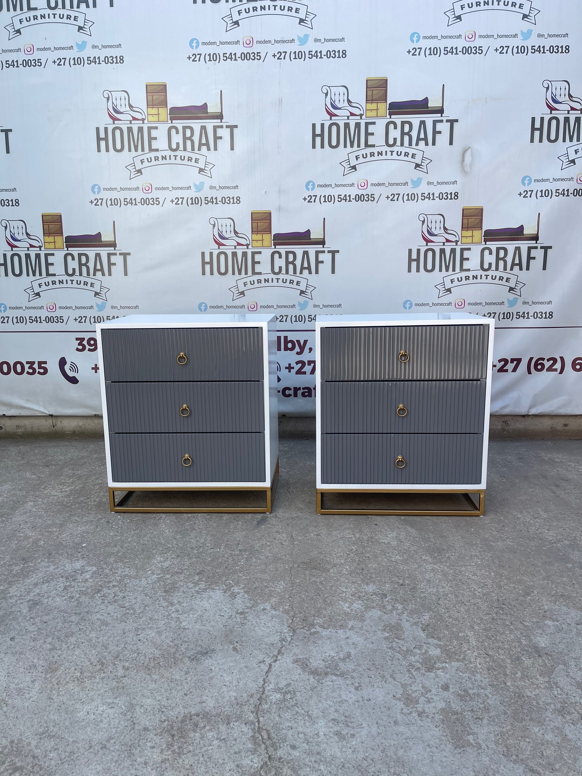 3 Drawer Pedestals
