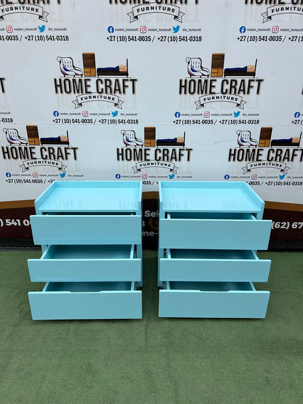 3 Drawer Pedestals