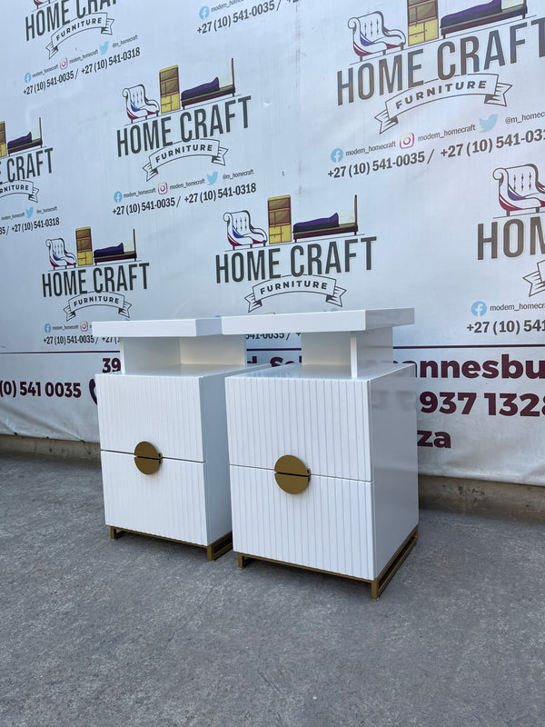 Khanyisa 2 Drawer Pedestals - Wood Veranda