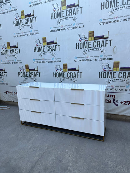 Rowheda - 6 Drawer Chest of Drawers