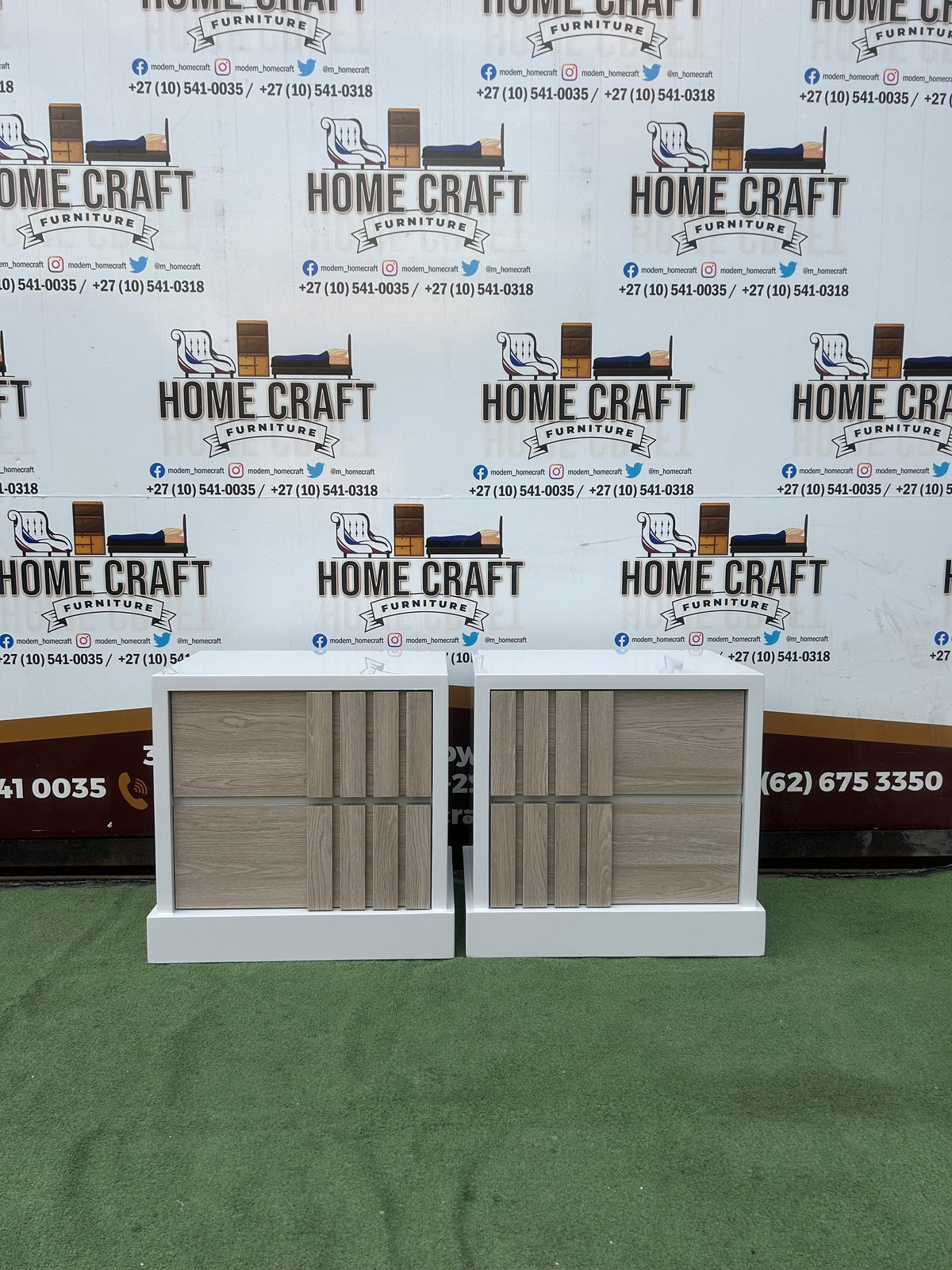 2 Drawers Pedestals