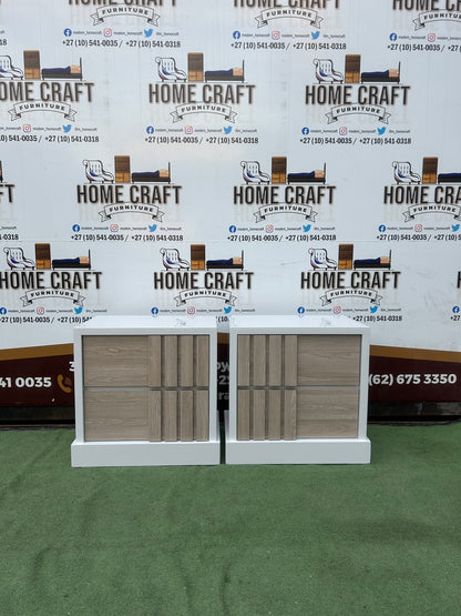 2 Drawers Pedestals