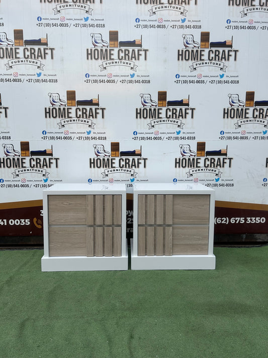 2 Drawers Pedestals