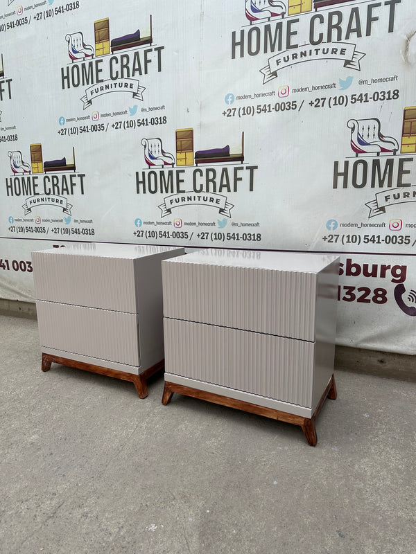 Moloko 2 Drawer Pedestals x 2