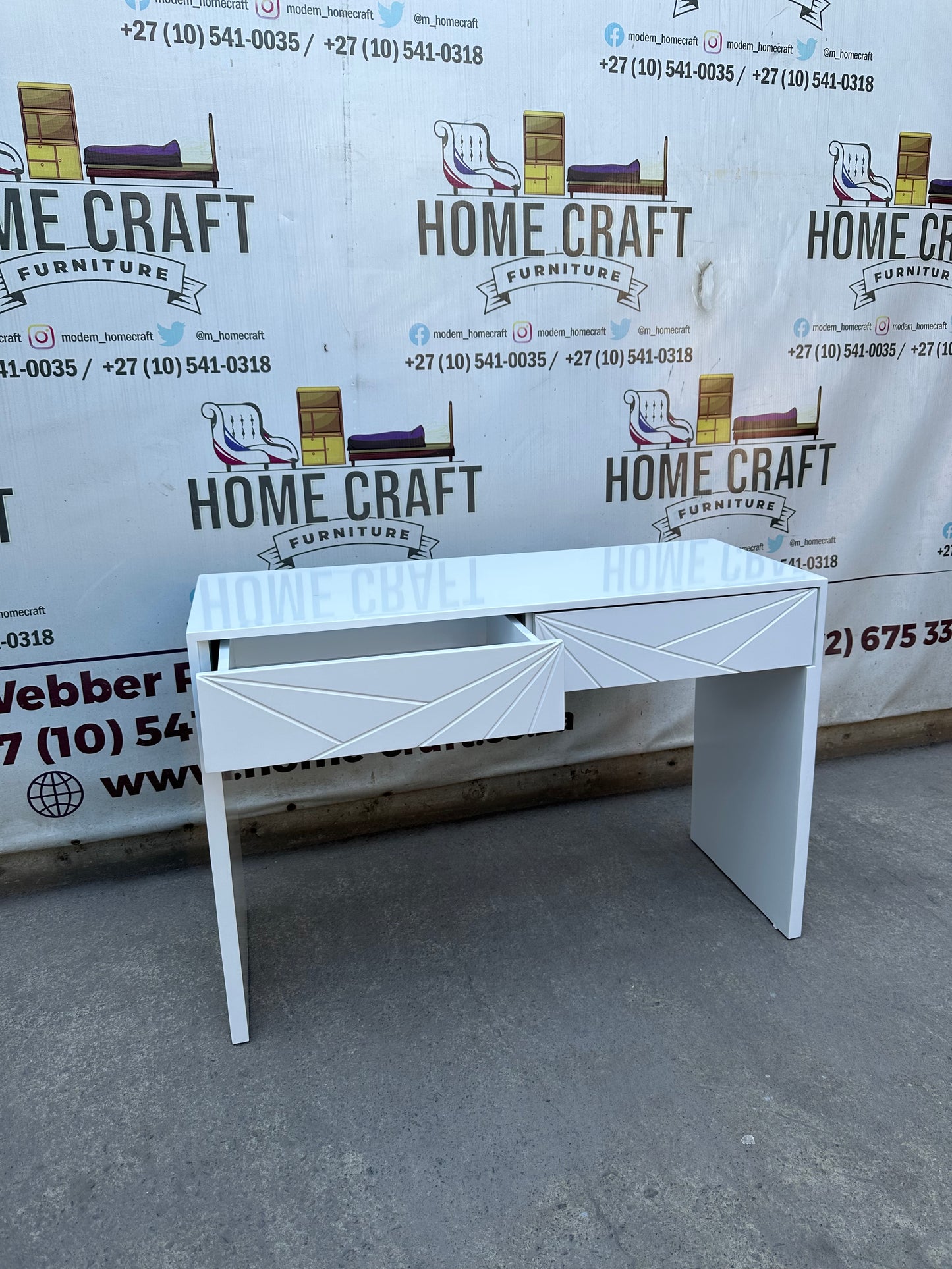 Maki 2 Drawer Dresser With Diagonal Face Design