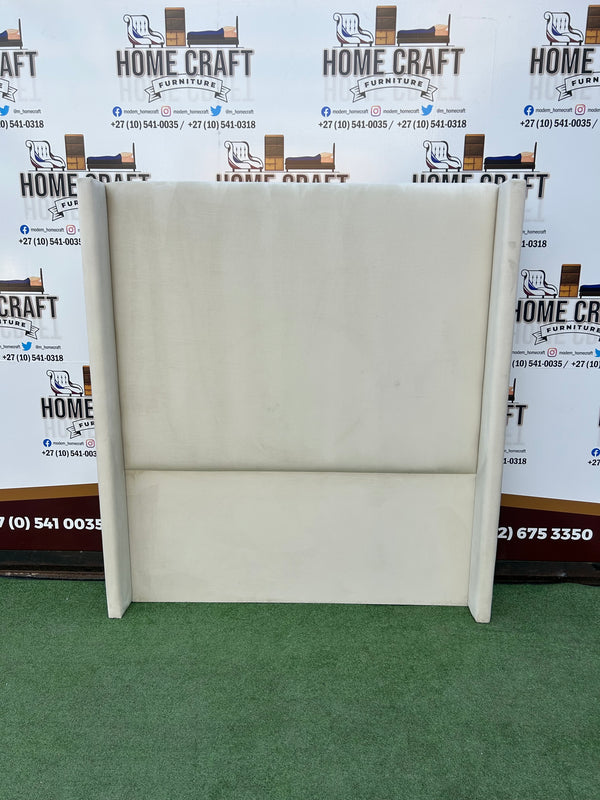 Queen Plain Headboard - Cream