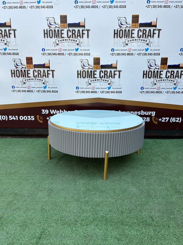 Ria - Coffee Table - Glass Top