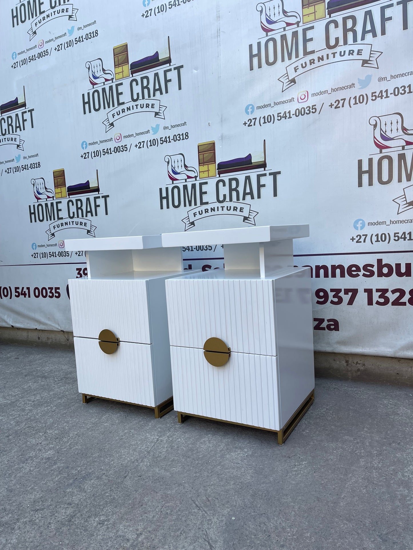 Khanyisa 2 Drawer Pedestals - Wood Veranda