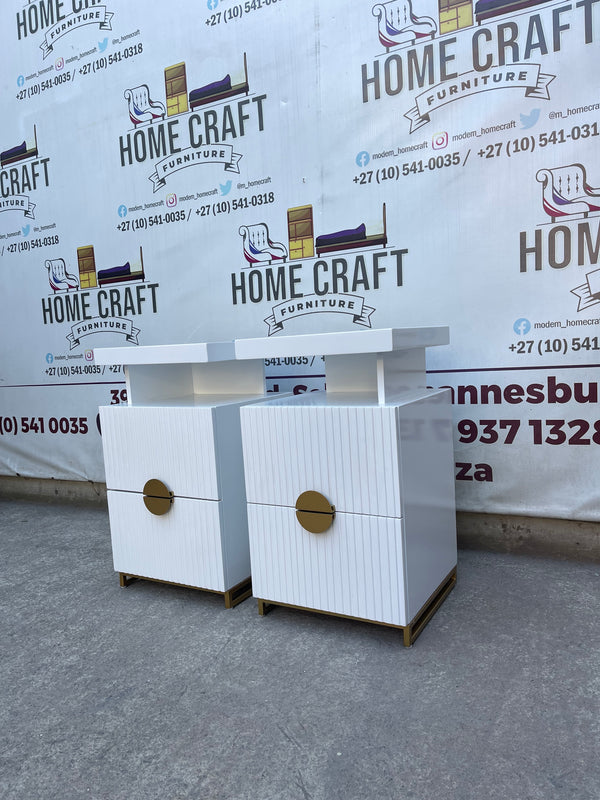 Khanyisa 2 Drawer Pedestals - Wood Veranda