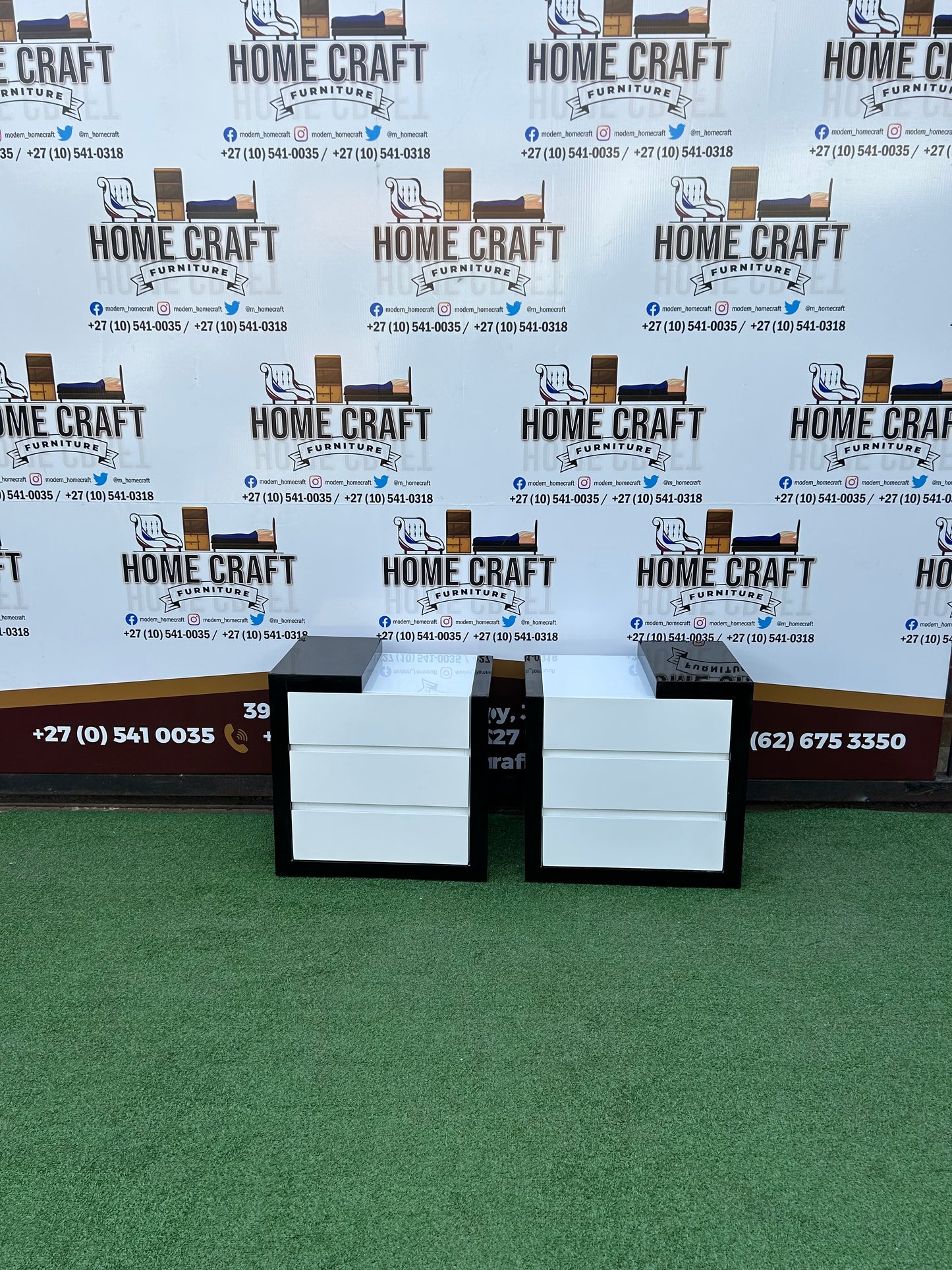 45 * 3 Drawer Pedestals - Wood Cover