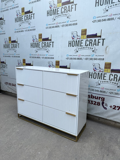 6 Drawer Chest of Drawers | Line Design |