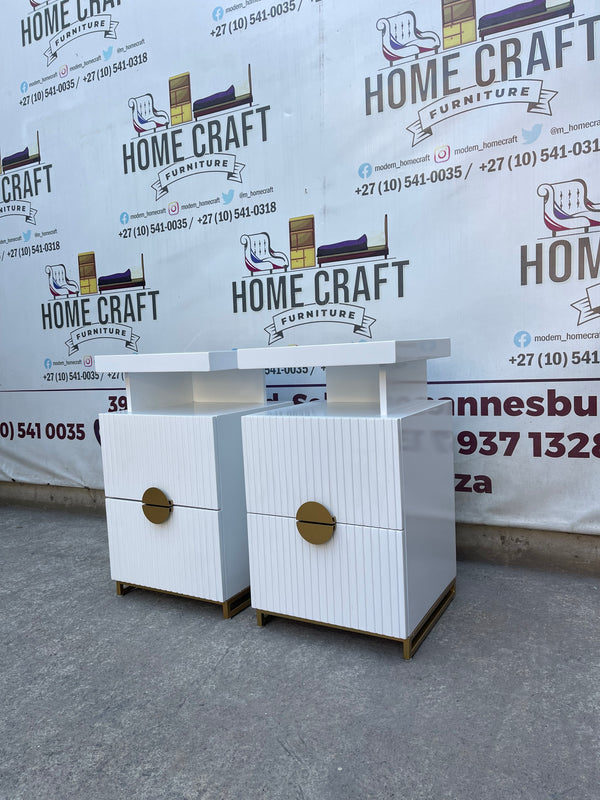 Khanyisa 2 Drawer Pedestals - Wood Veranda