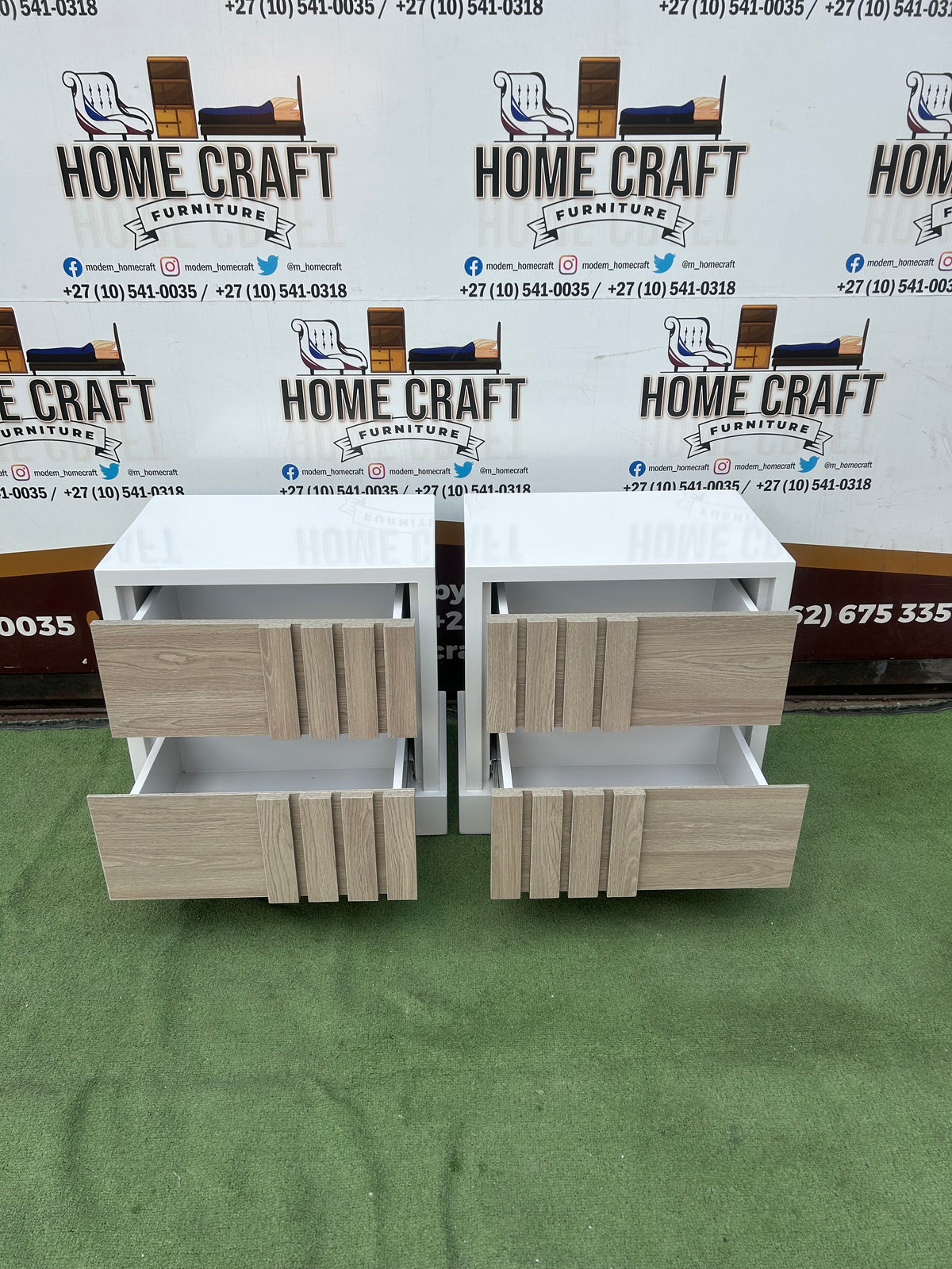 2 Drawers Pedestals