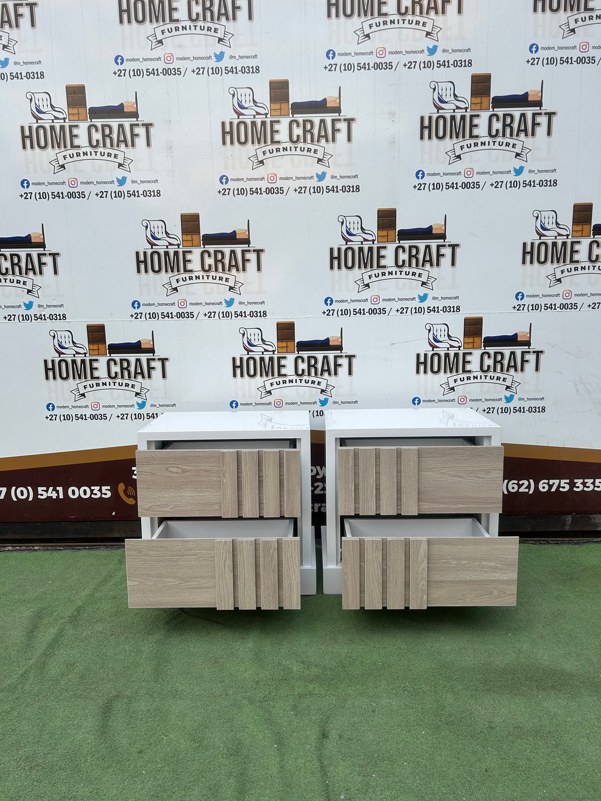 2 Drawers Pedestals