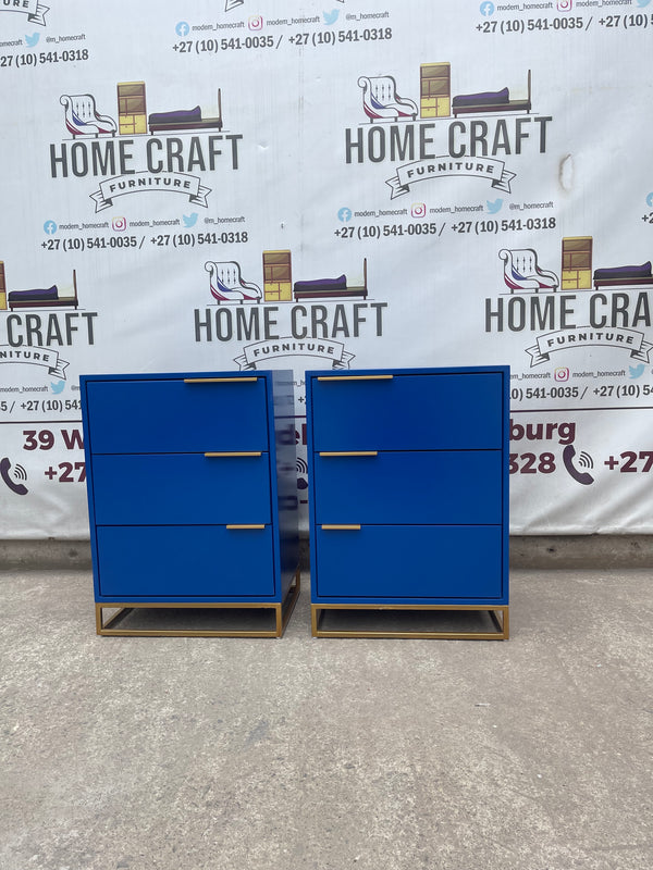 Thuli 3 Drawer Pedestals x 2