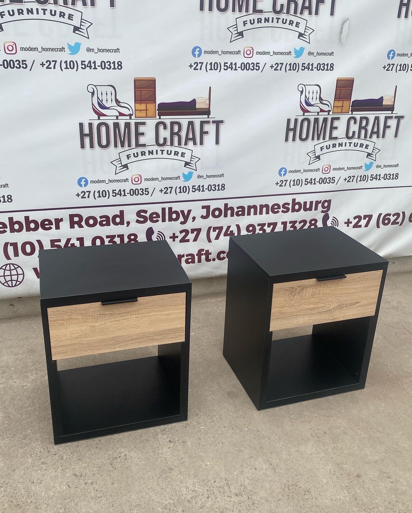 1 Drawer Bottom Shelf Pedestals