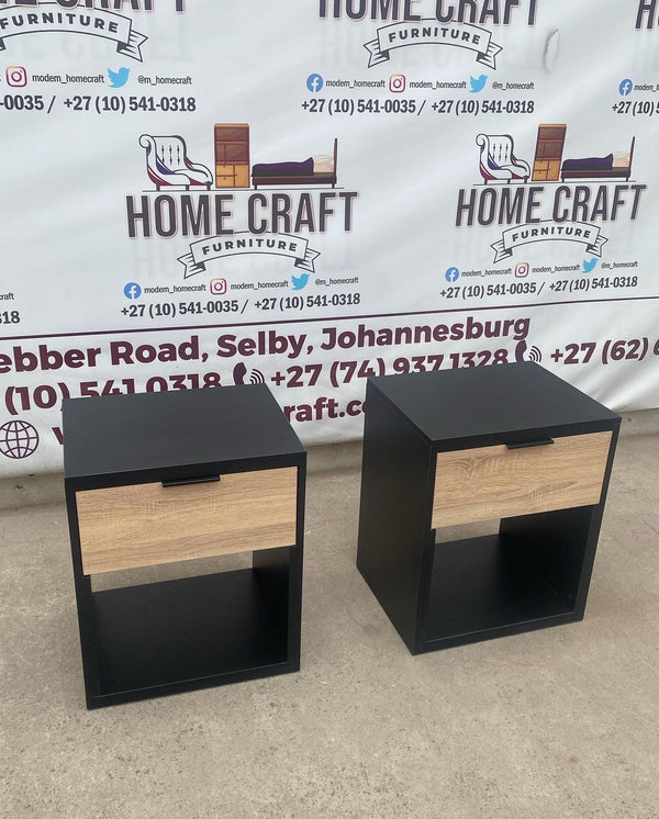 1 Drawer Bottom Shelf Pedestals