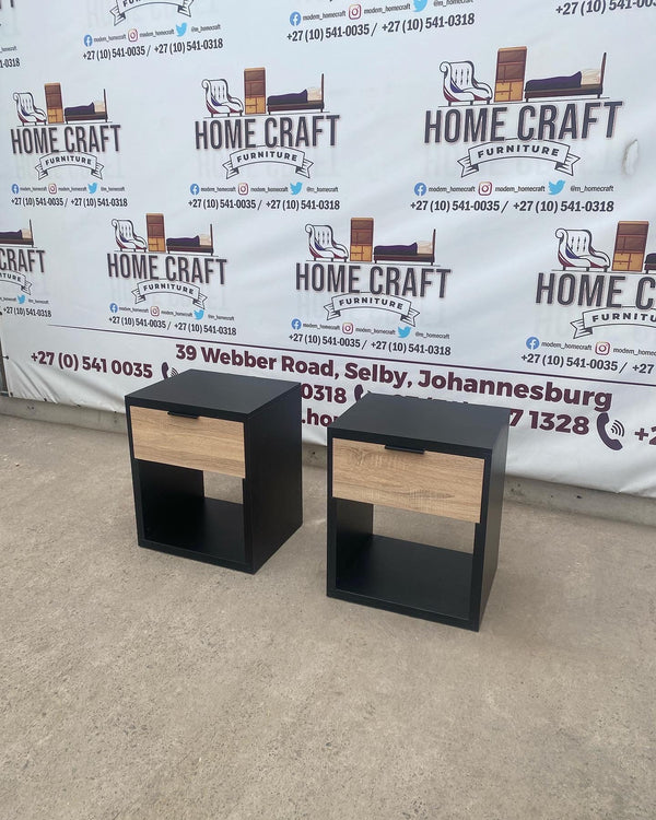 1 Drawer Bottom Shelf Pedestals